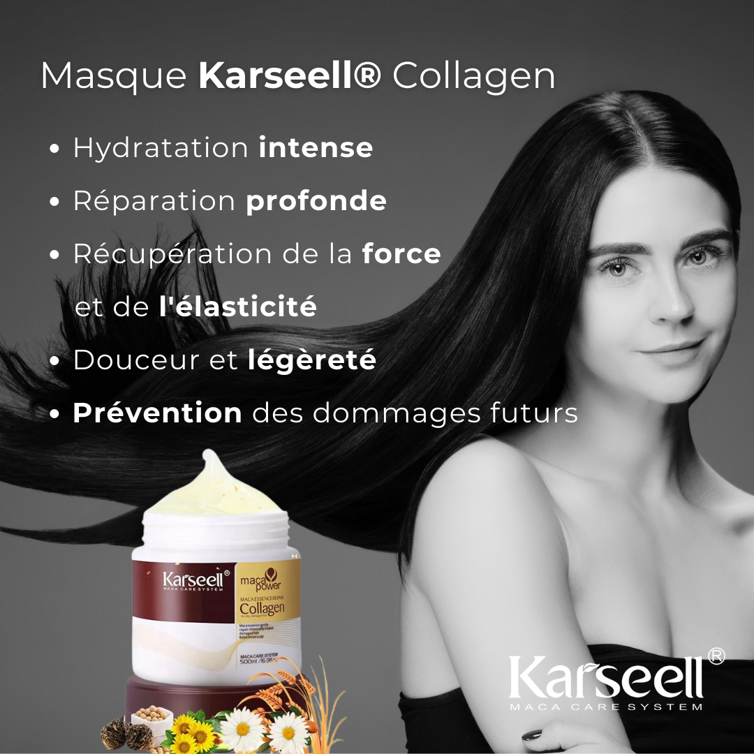 Traitement capillaire au collagène Karseell- 500 ML